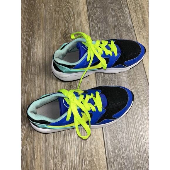 Nike LD Victory AT5604-003 Youth US Size 7Y Blue Green Running Sneaker Shoes - Picture 2 of 11